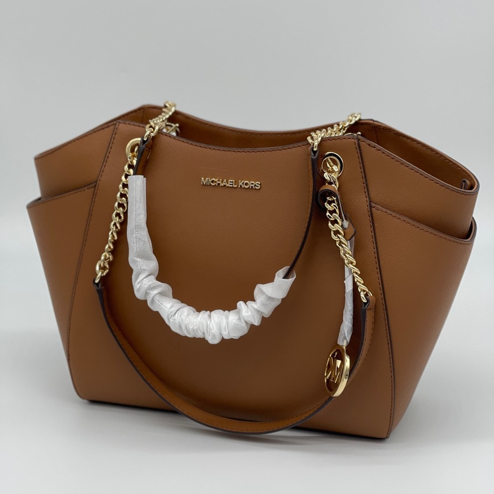 Michael Kors JST LG Chain Shoulder Bag - Picture 7 of 12